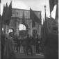 I manifestanti del PSI nei pressi dell'Arco di Cos ...