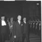 Antonio Segni seguito da Bosco e dal presidente di ...