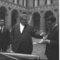 Trabucchi nel cortile interno di Montecitorio s'in ...