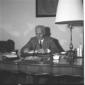 Pertini nel suo studio presso la sede del P.S.I. - ...