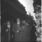 Dario Fo con altre persone in via Nazionale in occ ...