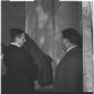 Dario Fo e Gino Cervi all'Eliseo in occasione dell ...