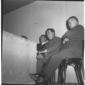 Davide Lajolo, Gino Cervi e Dario Fo sul palco del ...