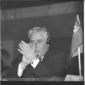 Kozlov applaude nel corso del X Congresso del PCI  ...