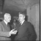 Secchia e Pertini discutono durante una pausa del  ...