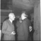 Secchia e Pertini discutono durante una pausa del  ...