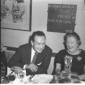 Giovanna Ralli vicino a Guttuso che ha in mano il  ...