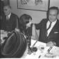 Guttuso ripreso in occasione del conferimento del  ...