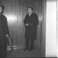 Giulio Andreotti ripreso all'interno di Palazzo Ch ...