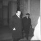 Giulio Andreotti ripreso all'interno di Palazzo Ch ...
