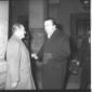 Giulio Andreotti ripreso all'interno di Palazzo Ch ...