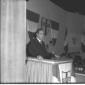Aldo Moro ripreso mentre tiene il suo discorso in  ...
