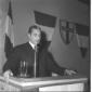 Aldo Moro ripreso mentre tiene il suo discorso in  ...