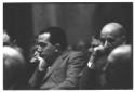 Andreotti e Tupini durante il congresso della Dc a ...