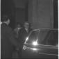 Trabucchi ripreso a palazzo Chigi mentre dopo la r ...