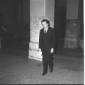 Andreotti ripreso all'arrivo, in occasione del pri ...