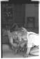 L'attrice Dawn Addams gioca con il figlio nella ca ...