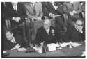 Piccioni tiene un discorso durante il VII Congress ...