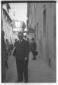 Leone in una strada del centro di Firenze in occas ...