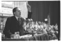 Andreotti durante il suo intervento dal pulpito -  ...