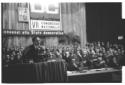 Andreotti durante il suo intervento dal pulpito -  ...