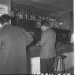 Tullio Vecchietti in un bar mentre prende un caff ...