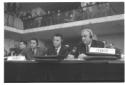 Delegati stranieri al IX Congresso del PCI al pala ...