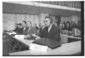 Suslov durante il IX Congresso del PCI all'EUR - p ...