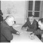 Santi , Corona e Brodolini conversano al tavolo de ...