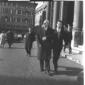 Saragat e Flavio Orlandi a piazza Montecitorio - t ...