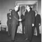 Aldo Moro stringe la mano a Theo Lefevre - campo m ...