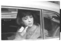Gina Lollobrigida ripresa nel sedile posteriore di ...
