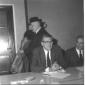 Santi, Lombardi e Lezzi ad una riunione del P.S.I. ...