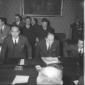 Colombo, Preti e Giolitti alla riunione dei minist ...