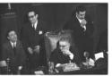 Giovanni Leone presiede una seduta alla Camera dei ...