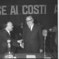 Rumor e Truzzi si stringono la mano  durante il Co ...