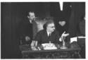 Leone seduto alla presidenza della Camera - piano  ...