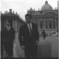Il senatore Edward Kennedy ripreso in piazza San P ...