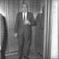 Carlo Russo ripreso nell'ascensore di palazzo Chig ...