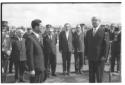 Il re thailandese Bhumibol Adulyadej all'aeroporto ...