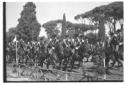 Esibizione dei Carabinieri a cavallo a Piazza di S ...