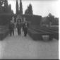 Gava, ? e Rumor a passeggio nel giardino di Villa  ...