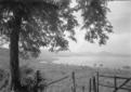 Veduta panoramica del lago di Bracciano. ...