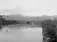 Canale Acque Medie in piena al Ponte Appia