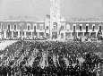 Cerimonia in piazza a Littoria in occasione della  ...