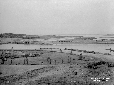 Lavoro in corso della Foce di Rio Martino in mare