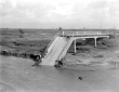 Ponte Gnifegnaf sul collettore Acque Alte caduto i ...