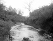 Teppia, aspetto dell'alveo a valle del Ponte di Sa ...