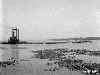 Lago di Fogliano, draga in lavorazione