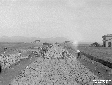 Strada Vallelata, costruzione massicciata